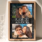 Κορνίζα με Φωτογραφίες Love Photos, Δώρο για Ερωτευμένους