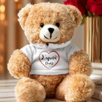 Λούτρινο Teddy με Λευκή Μπλούζα, Ρομαντικό Δώρο