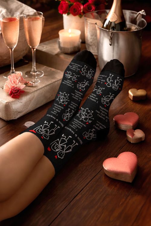 Προσωποποιημένες Κάλτσες με Ονόματα για Valentine Δώρο
