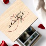 Ξύλινο Photo Box με Αναδιπλούμενες Φωτογραφίες, Together