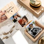 Ξύλινο Photo Box με Αναδιπλούμενες Φωτογραφίες, Our Moments