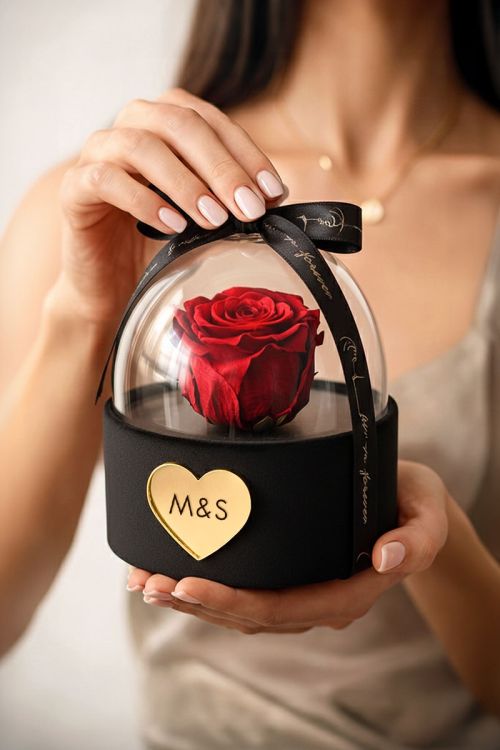 Παντοτινό Τριαντάφυλλο - Forever Rose σε Θόλο, Δώρο Αγάπης