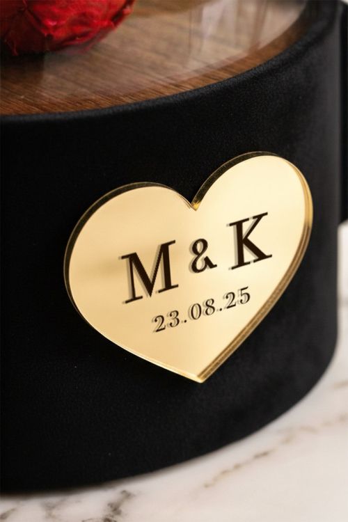 Forever Rose Κόκκινο σε Θήκη με Θόλο, Δώρο για Ζευγάρι