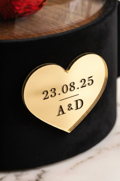 Forever Rose Κόκκινο σε Θήκη με Θόλο, Δώρο για Ερωτευμένους