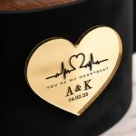 Παντοτινό Τριαντάφυλλο σε Θόλο Heartbeat, Δώρο για Ζευγάρι