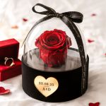 Forever Rose Κόκκινο σε Θήκη με Θόλο, Δώρο για Ερωτευμένους