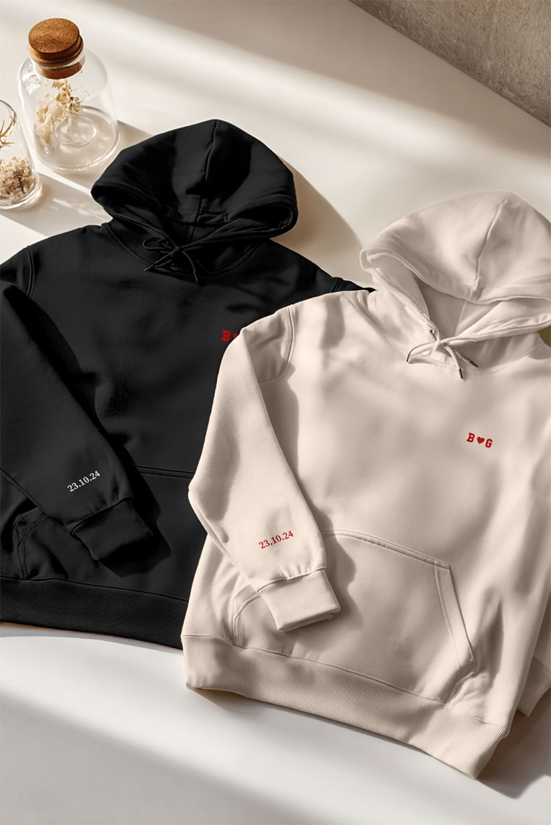 matching-hoodie-set-gia-zeugaria-me-ektipwsi-mauro-mpez-d-0010-5 2 Matching Φούτερ με Κουκούλα & Μονόγραμμα, Δώρο Valentine