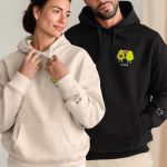 2 Matching Φούτερ με Κουκούλα, Δώρο για Ερωτευμένους