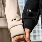 2 Matching Hoodies με Καρδιά, Τέλειο Δώρο για Ζευγάρι