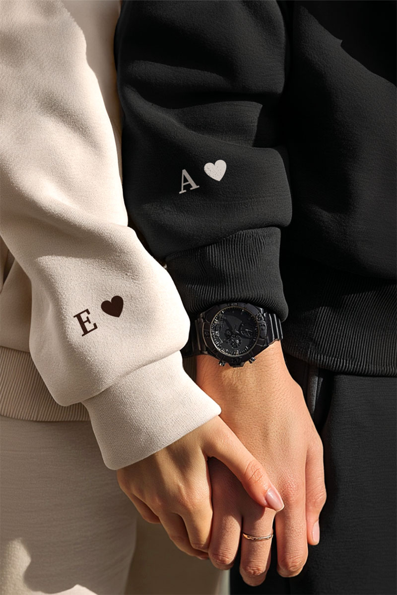 2 Matching Hoodies My Heart, Τέλειο Δώρο για Ζευγάρι