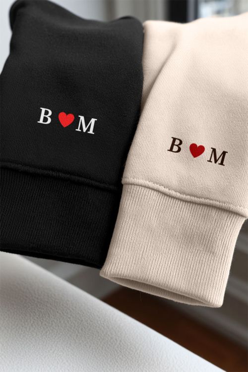 2 Matching Hoodies Puzzle Heart, Δώρο για Ζευγάρι