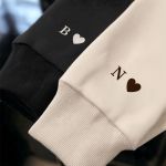 2 Matching Hoodies με Καρδιά, Τέλειο Δώρο για Ζευγάρι
