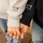 2 Matching Φούτερ με Κουκούλα, Δώρο για Ερωτευμένους