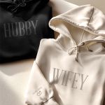 2 Matching Hooddies Wifey & Hubby, Δώρο Αγίου Βαλεντίνου