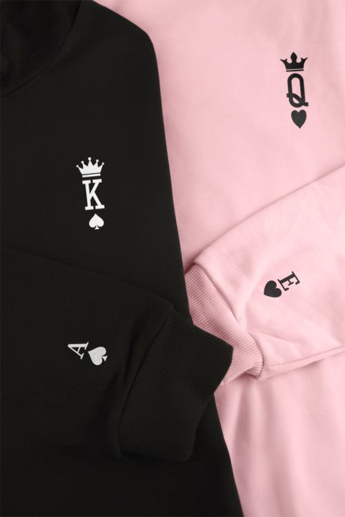2 Matching Hoodies King & Queen, Δώρο για Ερωτευμένους