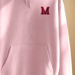 2 Matching Hoodies με Μονογράμματα, Δώρο για Ζευγάρι