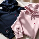2 Matching Hoodies με Ημερομηνία, Δώρο για Ζευγάρι