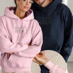 2 Matching Hooddies Wifey & Hubby, Δώρο για Ζευγάρι