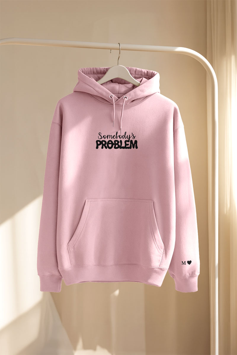 matching-hoodie-set-gia-zeugaria-me-ektipwsi-mple-roz-m-0008-6 2 Matching Hoodies με Μονόγραμμα, Δώρο για Ζευγάρι