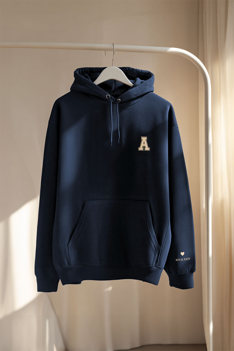 matching-hoodie-set-gia-zeugaria-me-ektipwsi-mple-roz-n-0002-6 2 Matching Hoodies με Μονογράμματα, Δώρο Valentines Day