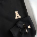 2 Matching Φούτερ με Κείμενο, Πρωτότυπο Δώρο για Ζευγάρι