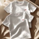 2 Matching T-shirts με Μονογράμματα, Δώρο Αγίου Βαλεντίνου