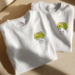 2 Matching T-shirts Avocado Love, Τέλειο Δώρο για Ζευγάρι