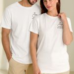 2 Matching T-shirts για Ερωτευμένους, Πρωσοποποιημένο Δώρο