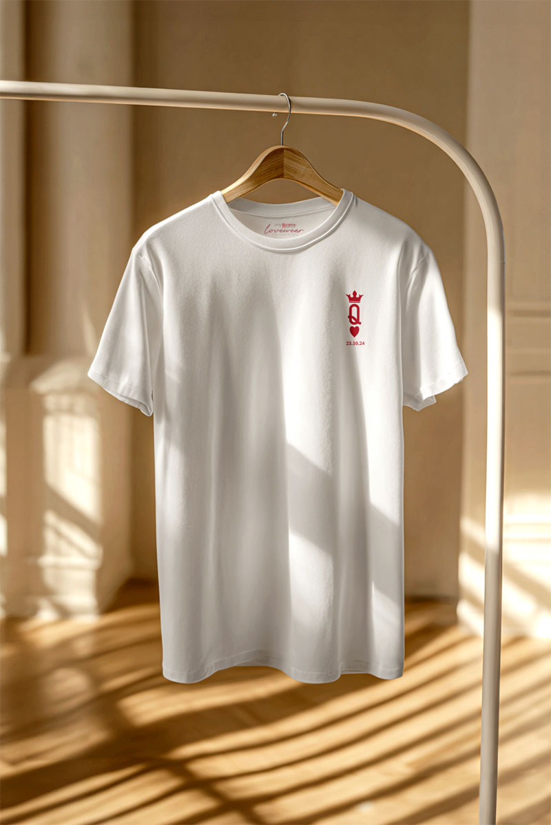 matching-tshirt-set-gia-zeugaria-me-ektipwsi-aspro-aspro-j-0009-5 2 Matching T-shirts με Προσωποποιημένη Εκτύπωση για Ζευγάρι