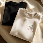 2 Matching T-shirts με Μονόγραμμα, Πρωτότυπο Δώρο για Ζευγάρι