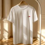 2 Matching T-shirts με Μονόγραμμα, Premium Δώρο για Ζευγάρι