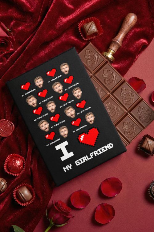 Premium Σοκολάτα με Προσωποποίηση, Valentine Gift
