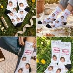 Πασχαλινές Κάλτσες με Φωτογραφία & Αφιέρωση για τη Νονά