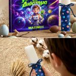 Η Μεγάλη Αποστολή στο Διάστημα, Παραμύθι & Premium Λαμπάδα