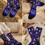 Πασχαλινές Fashion Κάλτσες με Φωτογραφία, Δώρο για Νονό