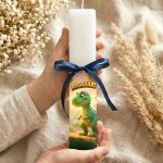 Ταξίδι στη Γη των Δεινοσαύρων, Παραμύθι & Premium Λαμπάδα