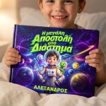 Η Μεγάλη Αποστολή στο Διάστημα, Παραμύθι & Premium Λαμπάδα