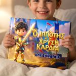 Ο Ιππότης με τη Χρυσή Καρδιά, Παραμύθι & Premium Λαμπάδα