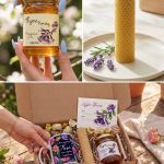 Πασχαλινό Gift Box Νονάς με Κούπα, Μέλι & Λαμπάδα Κηρήθρα