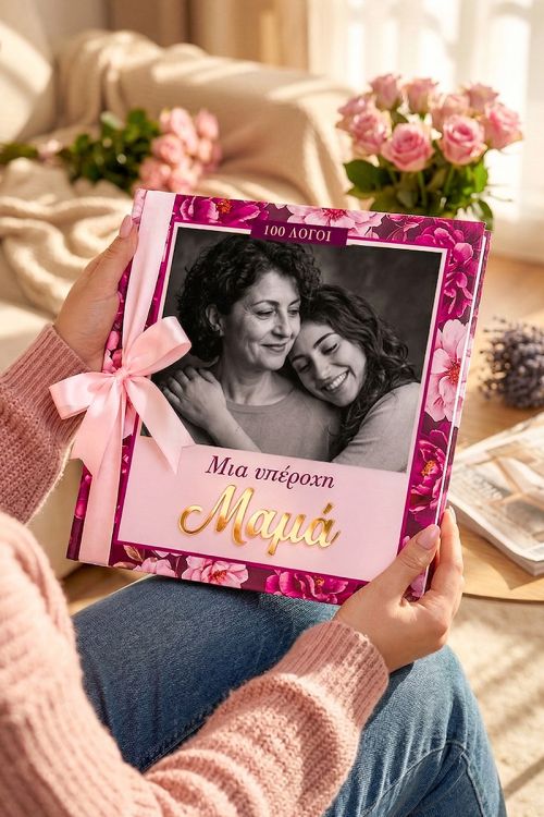 Photobook με Φωτογραφίες: Μια υπέροχη Μαμά - Ιδανικό Δώρο