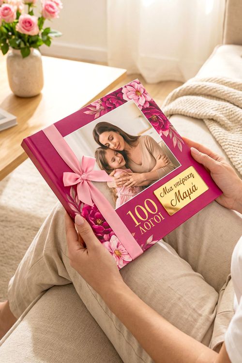 Photobook 100 Λόγοι Αγάπης - Πρωτότυπο Δώρο για τη Μαμά