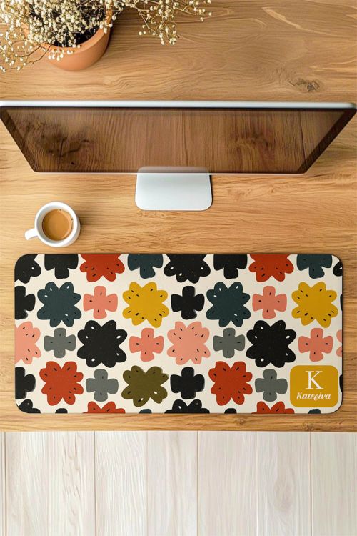 Deskmat XXL με Όνομα Premium Ποιότητα, Ανθεκτικό & Σταθερό