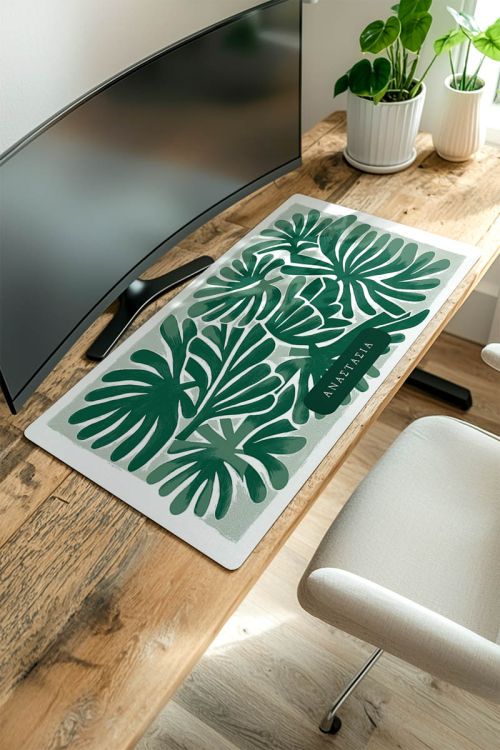 Deskmat - Mousepad XXL Γραφείου Αντιολισθητικό με Όνομα