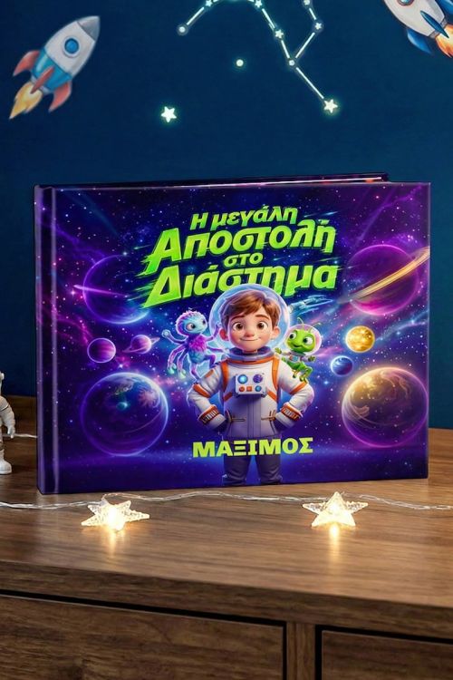 Η Μεγάλη Αποστολή στο Διάστημα, Παιδικό Παραμύθι για Αγόρι