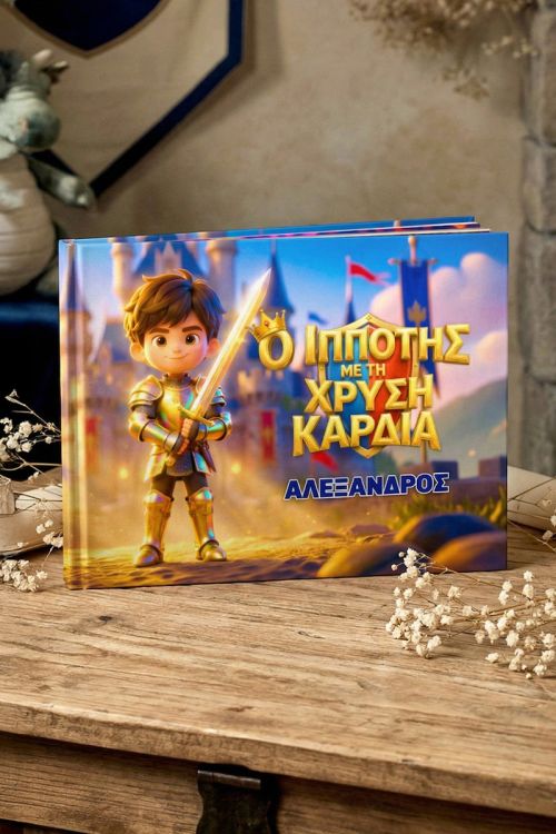 Ο Ιππότης με τη Χρυσή Καρδιά, Παιδικό Παραμύθι για Αγόρι