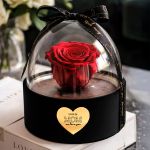 Forever Rose σε Θόλο με Επιγγραφή, Πολυτελές Δώρο για τη Μαμά