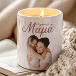 Αρωματικό Χειροποίητο Κερί Vanilla με Φωτογραφίες για Μαμά
