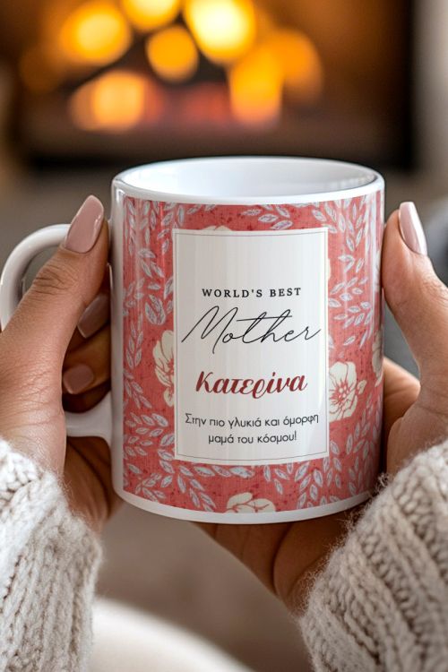 Κούπα με Όνoμα & Αφιέρωση, World's Best Mother