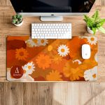 Mousepad XXL Γραφείου – Deskmat Μεγάλο με Μαργαρίτες