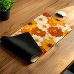 Premium Deskmat XXL για Άνεση στο Γραφείο με Μαργαρίτες